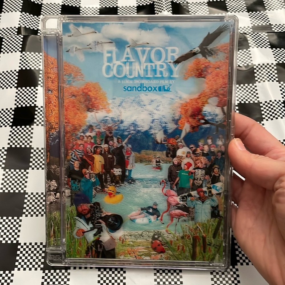 Dvd - Flavor country snowboard dvd